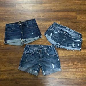 Ladies Jean Shorts Lot